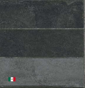 Cerámica muro 28x60 cm Mediterraneo negro 1,68 m2