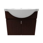 Mueble Vanitorio suspendido Parma 56 Wengue
