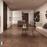 Gres cerámico 62x62 cm Bernal marron mate 1,93m2