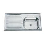 Lavaplatos 100x50 cm 1C 1E I para grifería combinacion