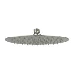 Plato de ducha redondo slim 20 cm satinado