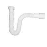 Sifón Fanaloza corrugado 1 1/2” blanco