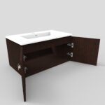 Mueble Vanitorio Sotille 80 Chocolate