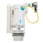 Válvula de descarga Fanaloza dual flush con manilla incorporada