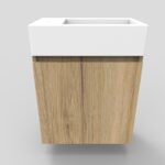 Mueble Vanitorio Aria con puerta Amaranto