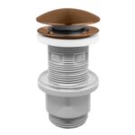 DESAGUE UNIVERSAL 1 1/4" PUSH BUTTON COBRE