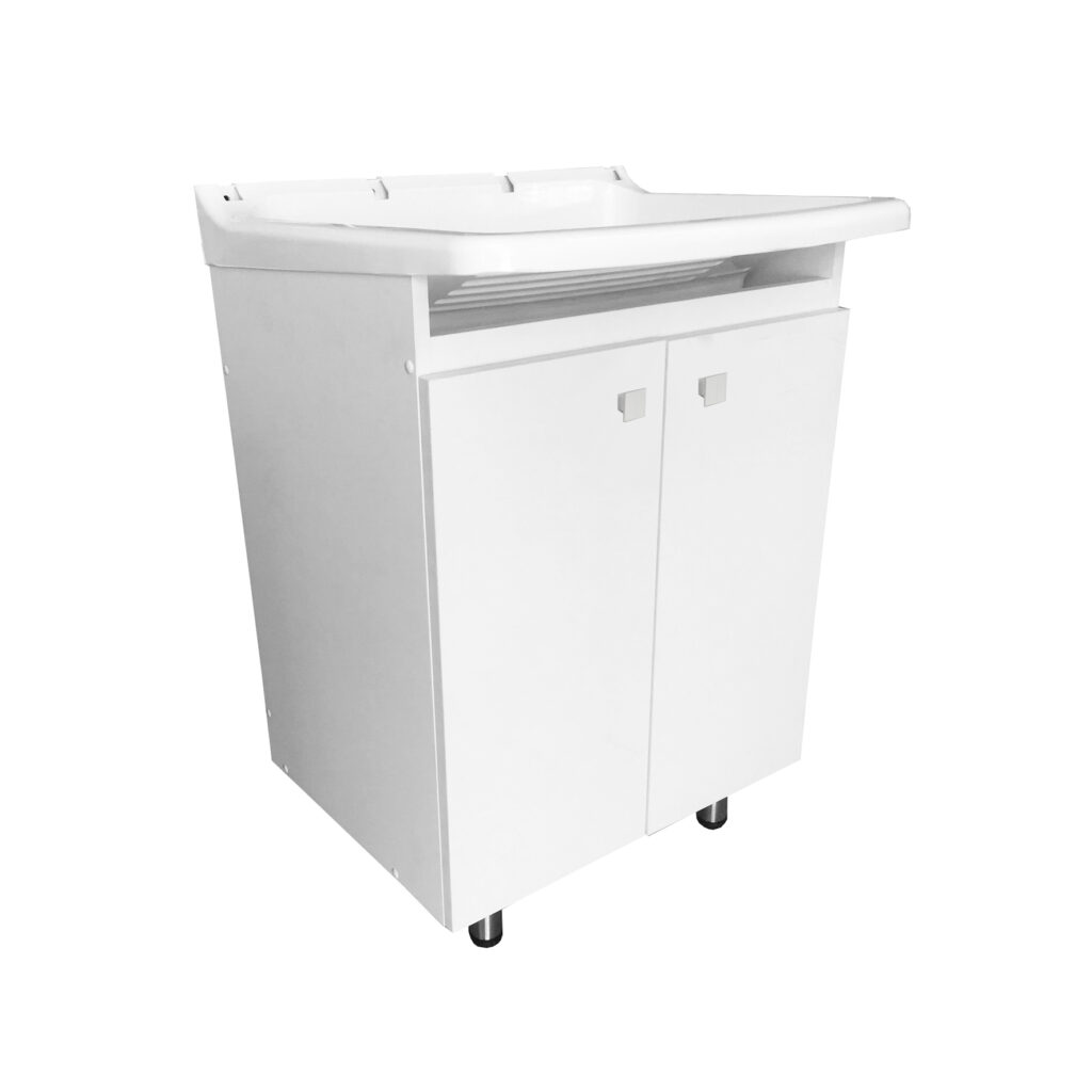Mueble lavarropas 24 L con 2 puertas