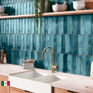 Cerámica muro 28x60 cm Mediterráneo AZUL 1,68 m2