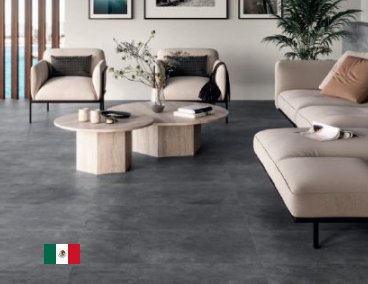 Gres cerámico 60,5x60,5 cm Munich grafito 1.83 m2