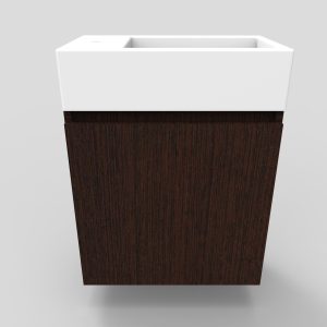 Mueble Vanitorio Aria con puerta Wengue