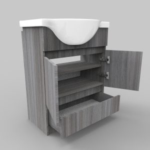 Mueble Vanitorio Parma 70 Humo