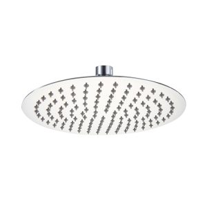 Plato de ducha redondo slim 20 cm cromado