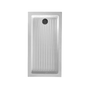Receptáculo Acrílico con Desagüe 130 x 70 cm