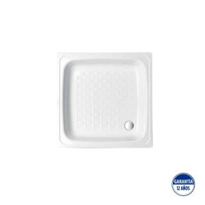 Receptáculo acero esmaltado 80x80 cm