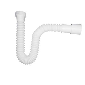 Sifón Fanaloza corrugado 1 1/2” blanco