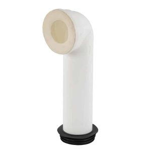 Codo de conexión inodoro piso 20,5 cm