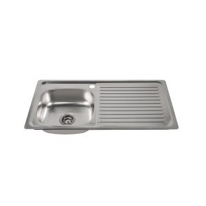 Lavaplatos empotrado 100x50 cm con escurridor derecho