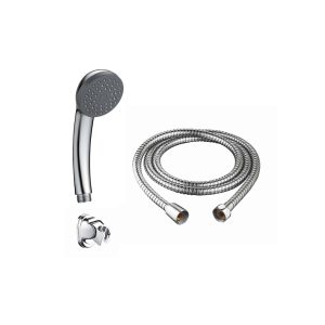 Set de ducha con mango, soporte y flexible