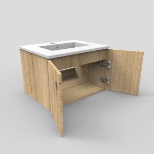 Mueble Vanitorio Sotille 60 amaranto