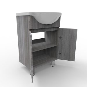 Mueble vanitorio Parma 56 Humo