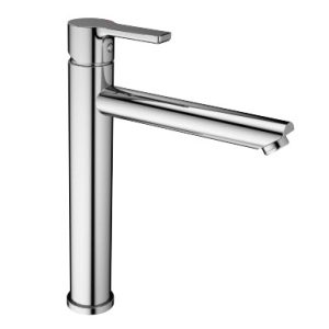 Monomando Lavamanos Alto Asti Cromado