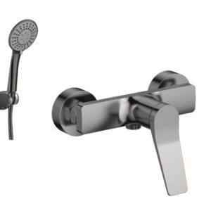 Monomando Ducha Eleganza Grafito